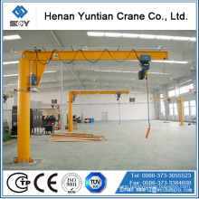 Heavy Load fix column Pillar Mounted 5Ton Jib Crane